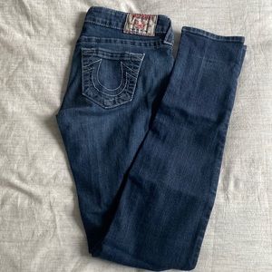 True Religion Dark Wash Stella Jean Size 26